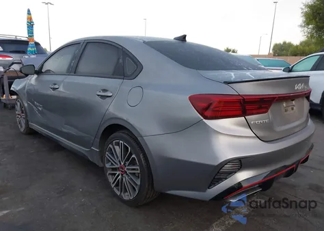 2022 Kia Forte Gt Manual from USA, damaged, VIN 3KPF44AC4NE449632